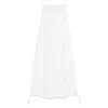 Max Mara Virgin Wool Trousers In White