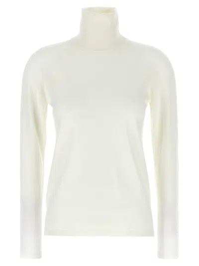 Max Mara White Virgin Wool Women's Cardigan