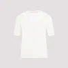 Max Mara White Warren Silk Cashmere Top In Nude & Neutrals