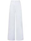 Max Mara Maxmara Studio Gary Trousers In White