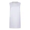 Max Mara White Wool-blend Dresses In White