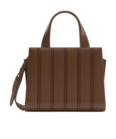 Max Mara Whitney Bag 5 Small Tote Bag In Amber Brown