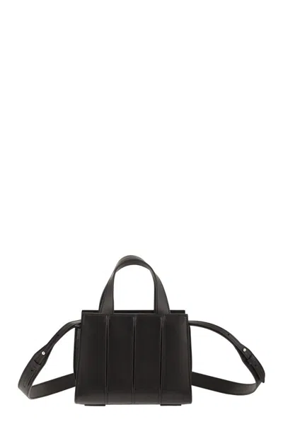Max Mara Whitneybag3 - Whitney Calfskin Bag In Black