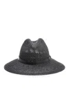 Max Mara Wide Brim Hat Hats Black In Black