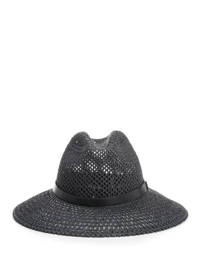 Max Mara Wide Brim Hat Hats Black