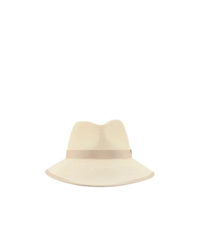 Max Mara Wide Brim Hat In Transparent