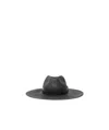Max Mara Paper Yarn Hat In Black