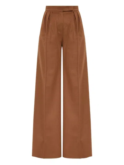 MAX MARA WIDE CAMEL PANTS