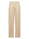 Max Mara Neutrals Trousers - Straight Trousers Women In Sand