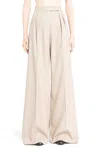 Max Mara Wide Leg In Beige