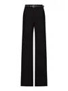 Max Mara Studio Pantalone Lungo Amico In Black