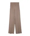 Max Mara Clay-coloured Cotton Palazzo Pants Women