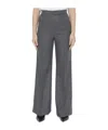 Max Mara Side Pocket Casual Pants In Black