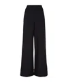 Max Mara Fagiani Wide-leg Pants In Black