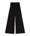 Max Mara Wide-leg Casual Pants In Black
