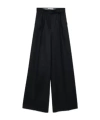 Max Mara Marzia Elastic-waist Palazzo Pants In Black