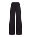 Max Mara Circolo Wide-leg Pants In Black