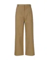 Max Mara Wide-leg Casual Pants In Brown