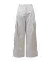 Max Mara Wide-leg Casual Pants In Gray