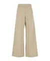 Max Mara Wide-leg Casual Pants In Nude