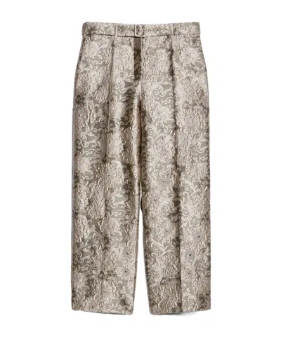 Max Mara Wide-leg Casual Pants In Nude
