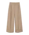 Max Mara Pleated Balloon Trousers In Nude