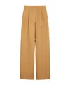 Max Mara Light And Airy Trouser For Women In Nude