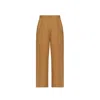 Max Mara Wide Leg Colonia Trousers In Brown