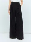 Max Mara Wide-leg Corduroy Pants In Blue