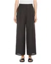 Max Mara Wide Leg High Cut Pants In Black