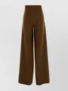 Max Mara Pantalone Dalla Gamba Ampia Axe1234 In Cammello Donna