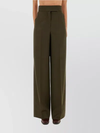 MAX MARA WIDE LEG HIGH WAIST TROUSERS ARTURO