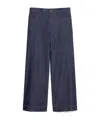Max Mara Wide-leg Jeans In Black