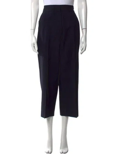 Pre-owned Max Mara Wide Leg Pants In Black