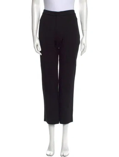 Pre-owned Max Mara Wide Leg Pants In Black