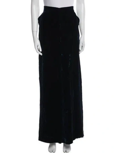 Pre-owned Max Mara Wide Leg Pants In Black