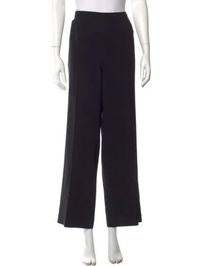 Pre-owned Max Mara Wide Leg Pants In Black