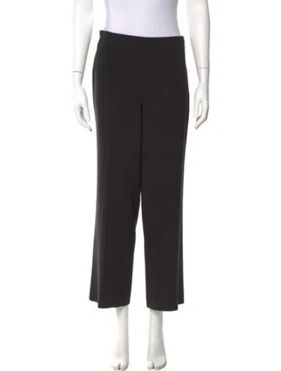 Pre-owned Max Mara Wide Leg Pants In Black