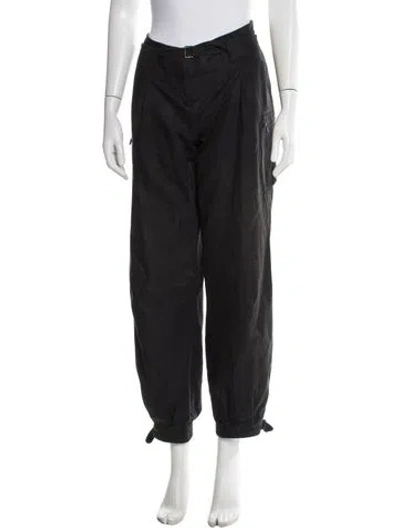 Pre-owned Max Mara Wide Leg Pants In Black