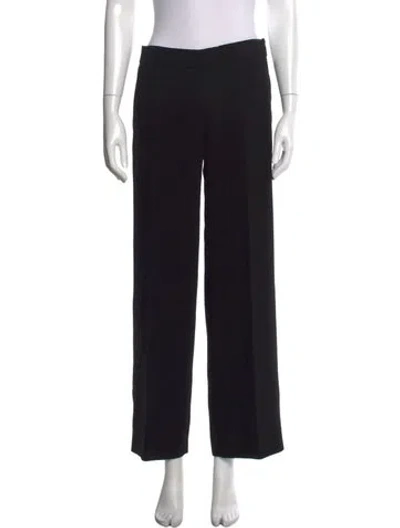 Pre-owned Max Mara Wide Leg Pants In Black