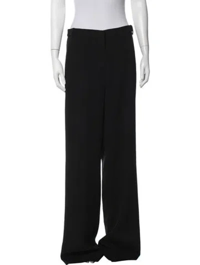 Pre-owned Max Mara Wide Leg Pants In Black