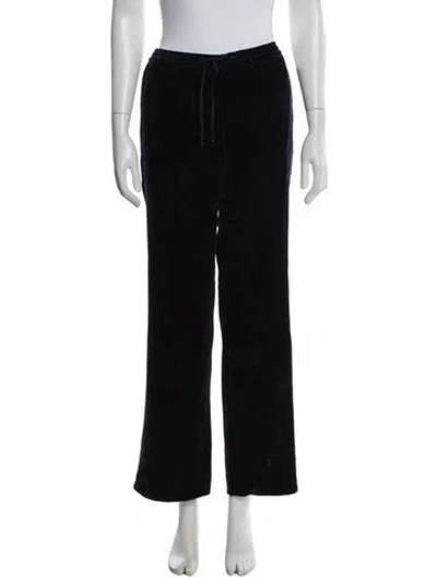Pre-owned Max Mara Wide Leg Pants In Blue