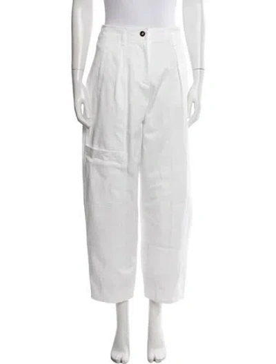 Pre-owned Max Mara Wide Leg Pants In Blue
