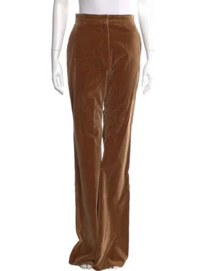 Pre-owned Max Mara Wide Leg Pants In Brown