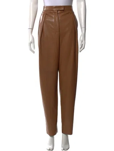 Pre-owned Max Mara Wide Leg Pants In Brown