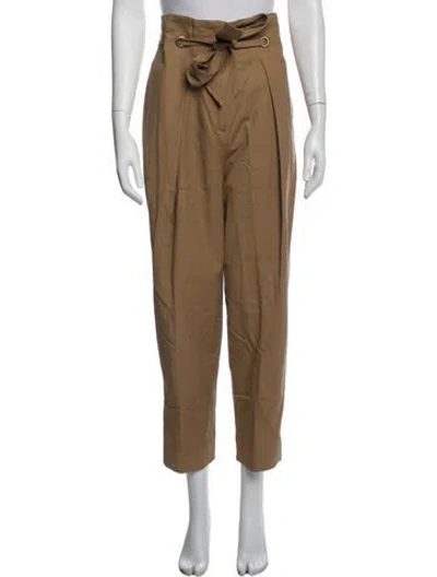 Pre-owned Max Mara Wide Leg Pants In Brown