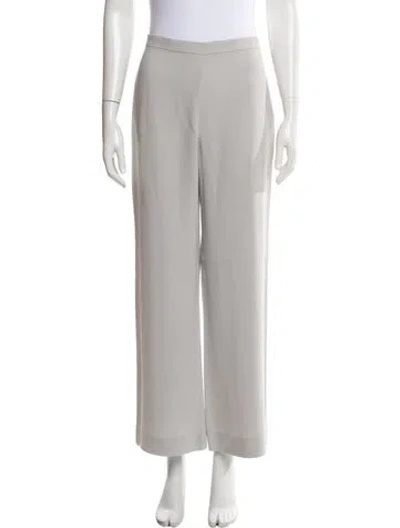 Pre-owned Max Mara Wide Leg Pants In Gray