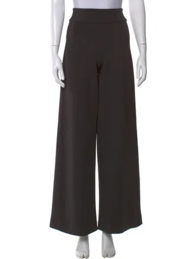 Pre-owned Max Mara Wide Leg Pants In Gray