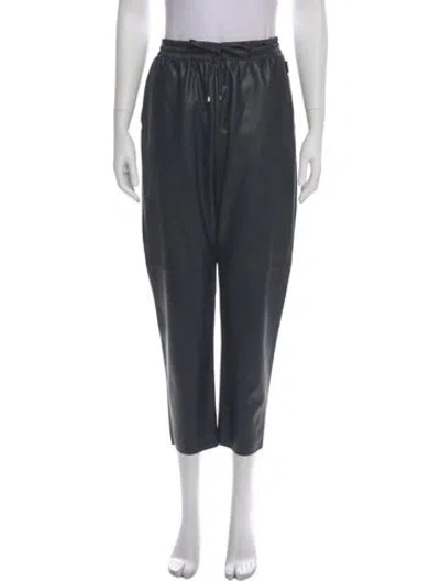 Pre-owned Max Mara Wide Leg Pants In Gray