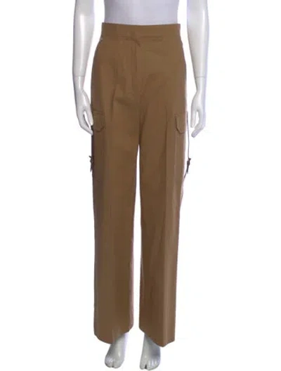 Pre-owned Max Mara Wide Leg Pants In Neutral